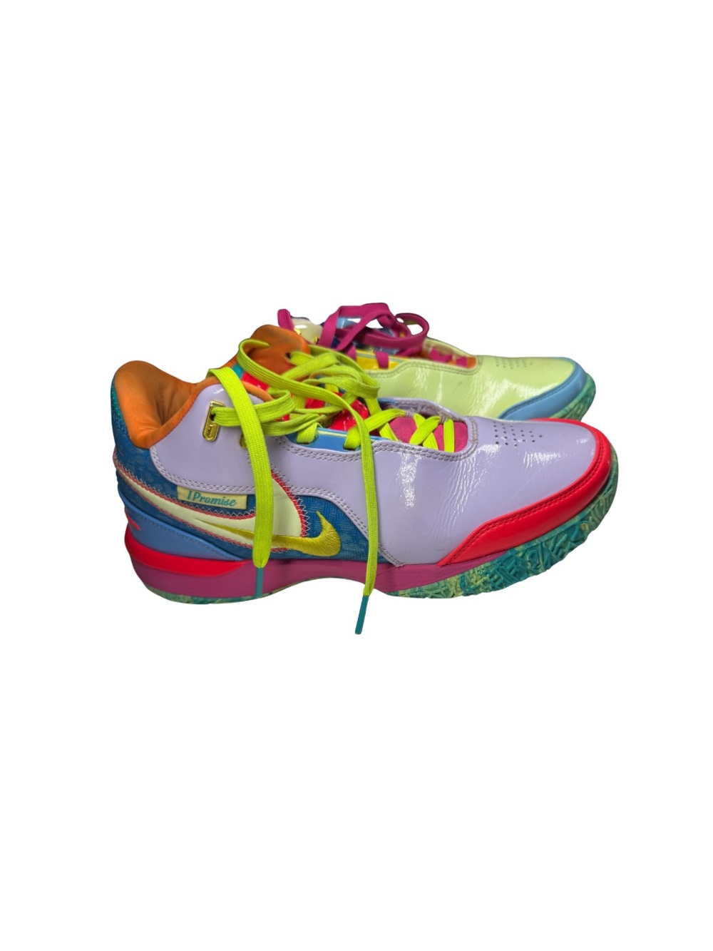 Nike Men's 9 Zoom LeBron NXXT Gen AMPD IPS James I Promise FZ7885 colorful